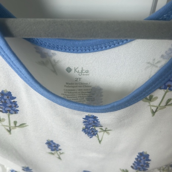 Kyte Baby Blue Bonnets Dress - Picture 3 of 3
